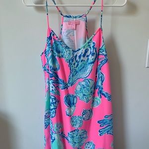 Lilly Pulitzer Silk Dusk Dress, Barefoot Princess